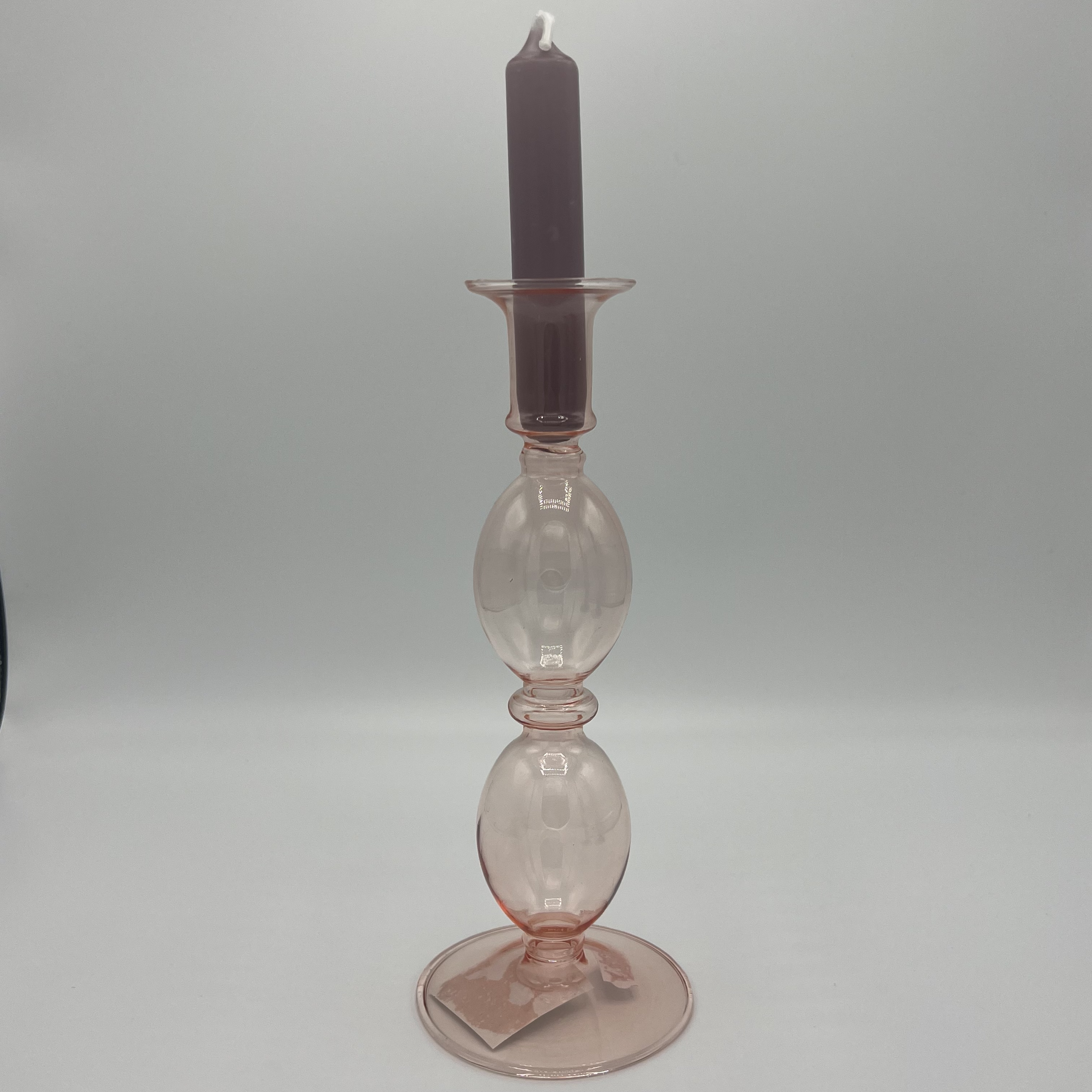 Dinerkaarshouder Glas - roze - Afbeelding 2
