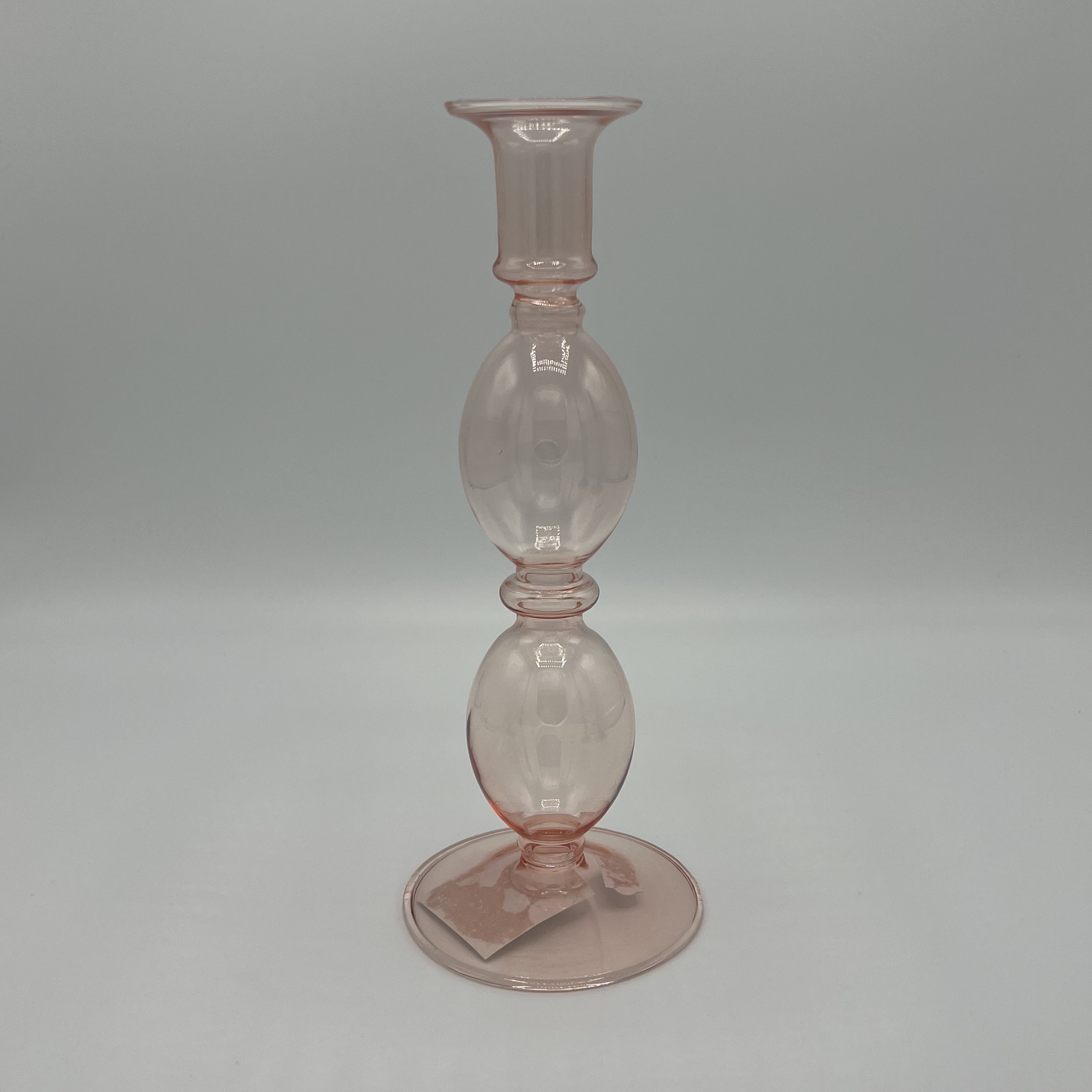 Dinerkaarshouder Glas - roze