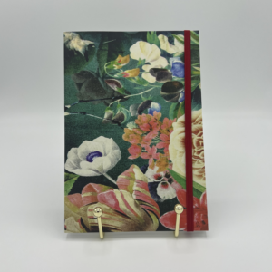 Notitieschrift - Bloemen zeeblauw