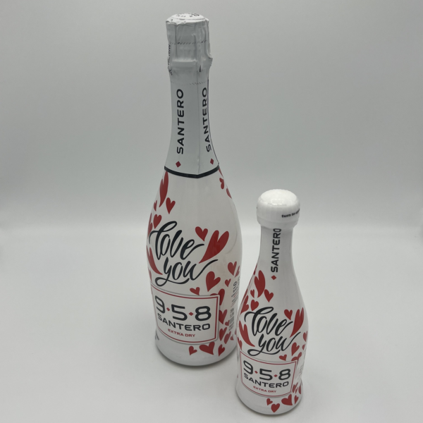 Baby fles Santero Extra Dry LOVE 200ml - Afbeelding 4