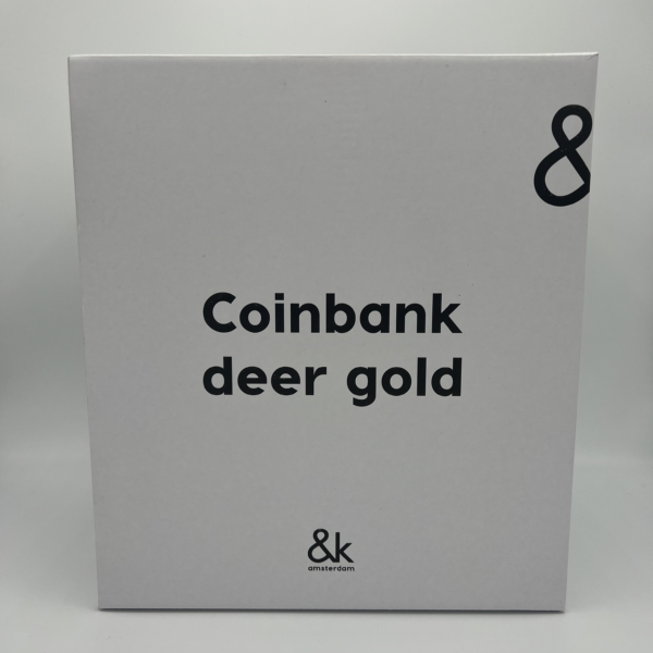 Spaarpot hert goud &Klevering - Afbeelding 3