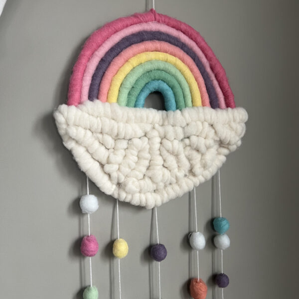 Decoratie hanger regenboog